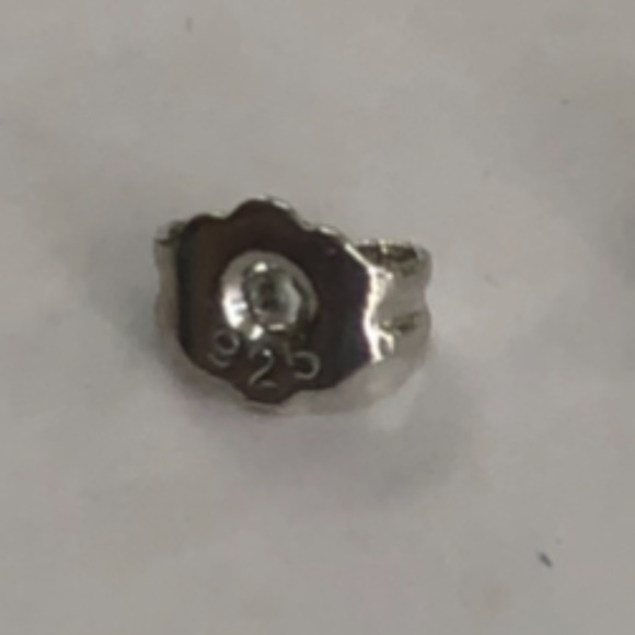 Aquamarine 925 sterling earrings - Picture 6 of 7